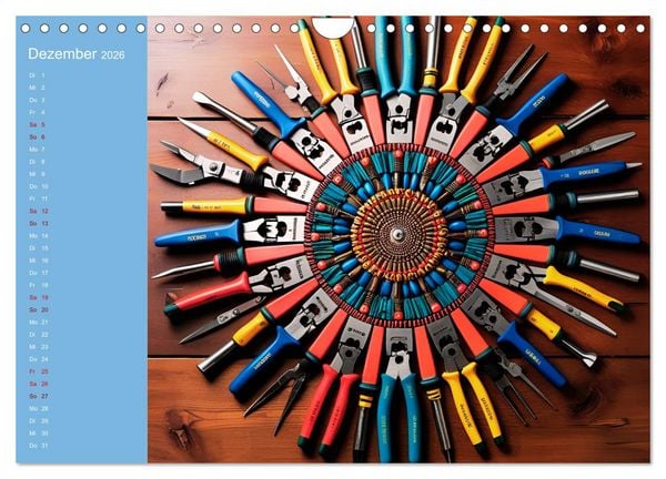 Produktbild: Werkzeug-Magie (Wandkalender 2026 DIN A4 quer), CALVENDO Monatskalender