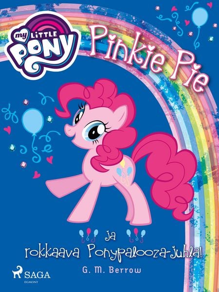 Produktbild: My Little Pony - Pinkie Pie ja rokkaava Ponypalooza-juhla!