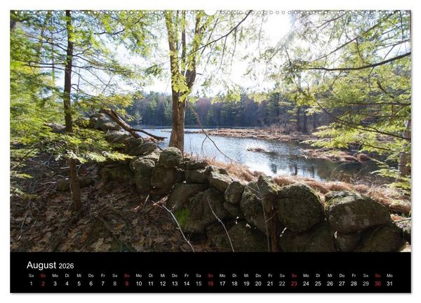 Produktbild: Neu England (Wandkalender 2026 DIN A2 quer), CALVENDO Monatskalender