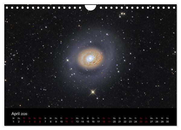 Produktbild: Beeindruckendes Universum (Wandkalender 2026 DIN A4 quer), CALVENDO Monatskalender