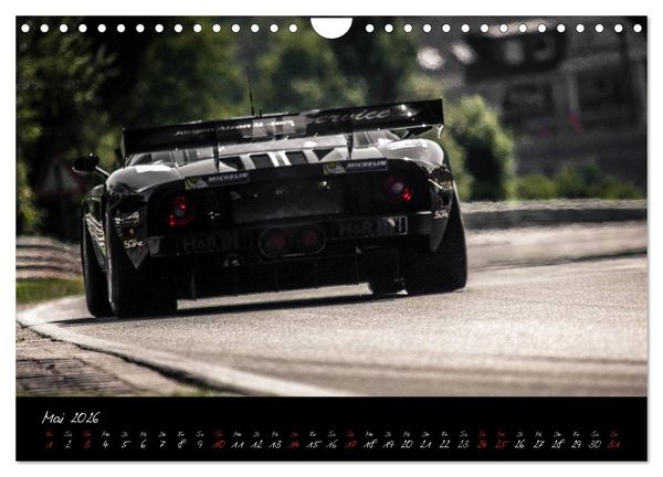 Produktbild: EMOTIONS ON THE GRID - VLN Langstreckenmeisterschaft N&uuml;rburgring (Wandkalender 2026 DIN A4 quer), CALVENDO Monatskalender
