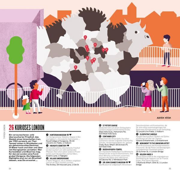 Produktbild: 50 Maps London (DuMont Reisef&uuml;hrer)