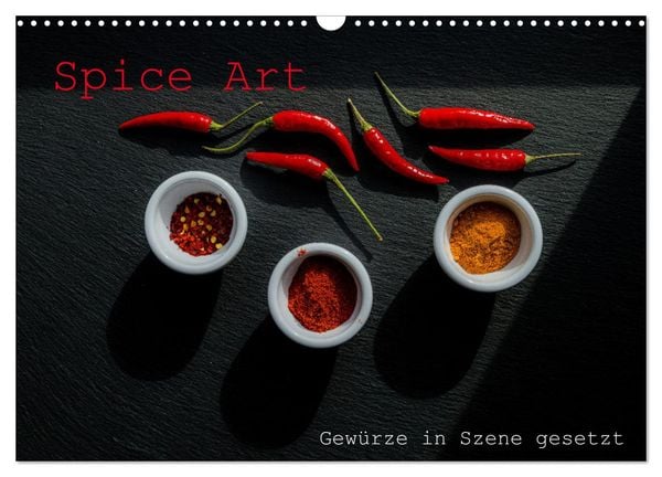 Produktbild: Spice Art - Gew&uuml;rze in Szene gesetzt (Wandkalender 2026 DIN A3 quer), CALVENDO Monatskalender