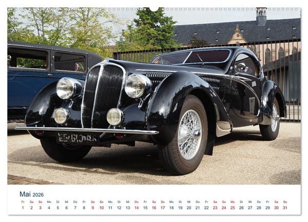 Produktbild: Bugatti Traumautos (hochwertiger Premium Wandkalender 2026 DIN A2 quer), Kunstdruck in Hochglanz