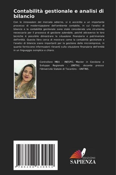 Produktbild: Contabilit&agrave; gestionale e analisi di bilancio
