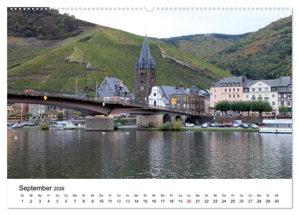 Produktbild: Bernkastel-Kues an der Mosel (Wandkalender 2026 DIN A2 quer), CALVENDO Monatskalender