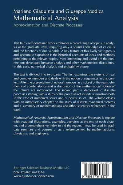 Produktbild: Mathematical Analysis