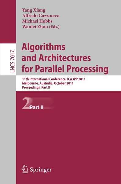 Produktbild: Algorithms and Architectures for Parallel Processing, Part II