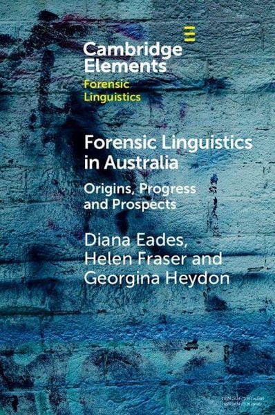 Produktbild: Forensic Linguistics in Australia