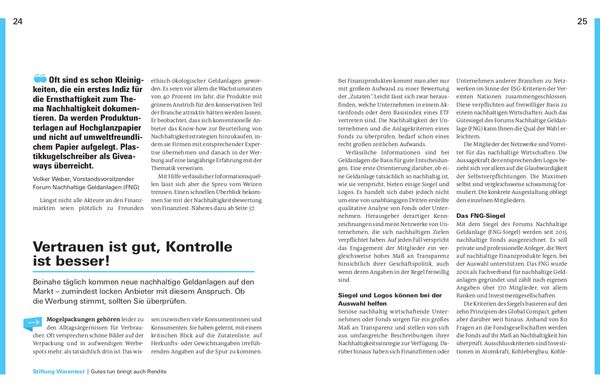 Produktbild: Nachhaltig Geld anlegen