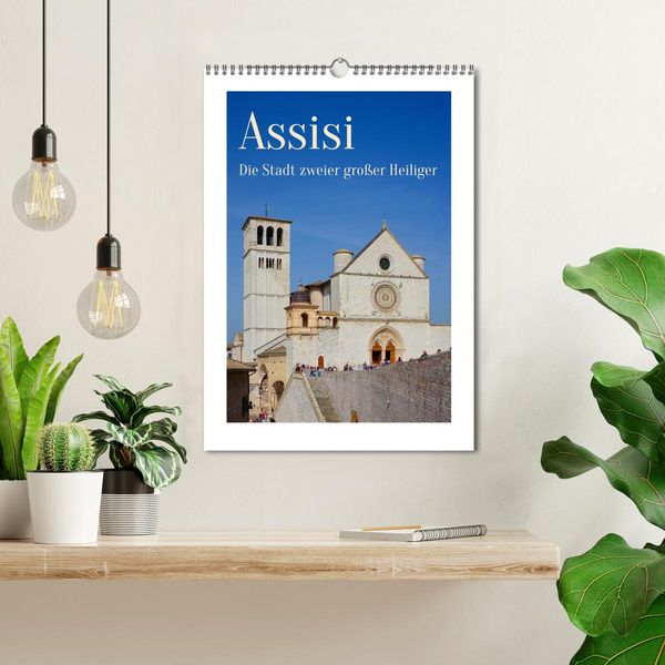 Produktbild: Assisi - Die Stadt zweier gro&szlig;er Heiliger (Wandkalender 2026 DIN A3 hoch), CALVENDO Monatskalender