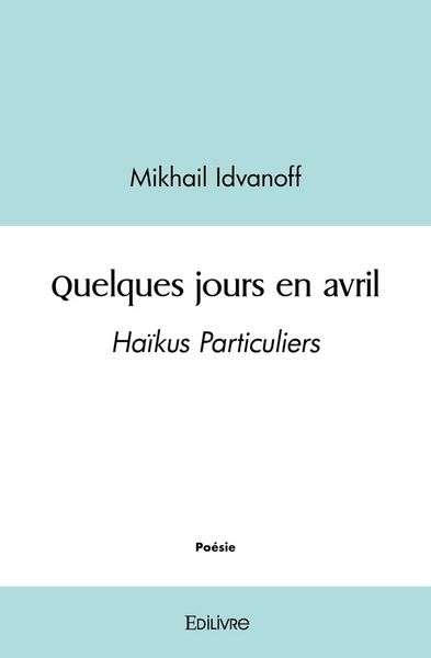 Produktbild: Quelques jours en avril