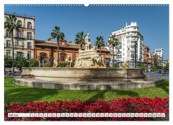 Produktbild: Andalusien - Sevilla (Wandkalender 2026 DIN A2 quer), CALVENDO Monatskalender