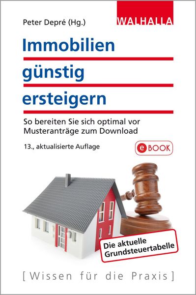 Produktbild: Immobilien g&uuml;nstig ersteigern