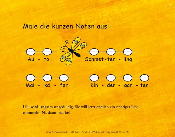 Produktbild: Lillis Percussionschule (mit CD)