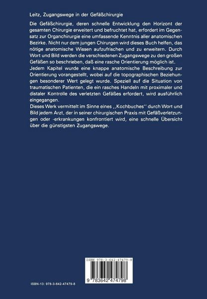 Produktbild: Zugangswege in der Gef&auml;&szlig;chirurgie