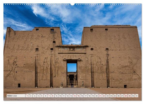 Produktbild: Stilvolles Segeln auf dem Nil mit einer Dahabeya (Wandkalender 2026 DIN A2 quer), CALVENDO Monatskalender