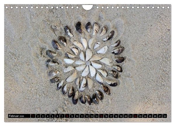 Produktbild: Land Art - Natur und Kunst (Wandkalender 2026 DIN A4 quer), CALVENDO Monatskalender