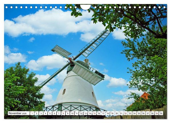 Produktbild: Sehenswertes im S&uuml;den D&auml;nemarks (Wandkalender 2026 DIN A4 quer), CALVENDO Monatskalender