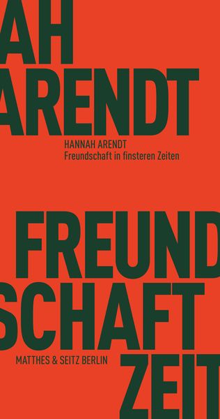 Produktbild: Freundschaft in finsteren Zeiten