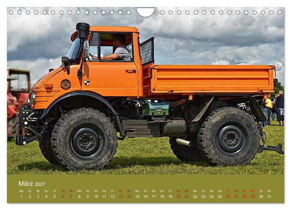 Produktbild: Ein Mythos mit Stern - das Universalmotorger&auml;t (Wandkalender 2027 DIN A4 quer), CALVENDO Monatskalender
