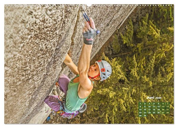 Produktbild: Bouldern: Klettern extrem (hochwertiger Premium Wandkalender 2026 DIN A2 quer), Kunstdruck in Hochglanz
