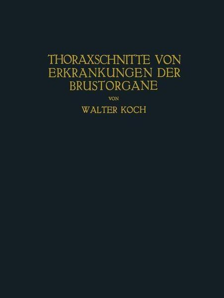 Produktbild: Thoraxschnitte von Erkrankungen der Brustorgane