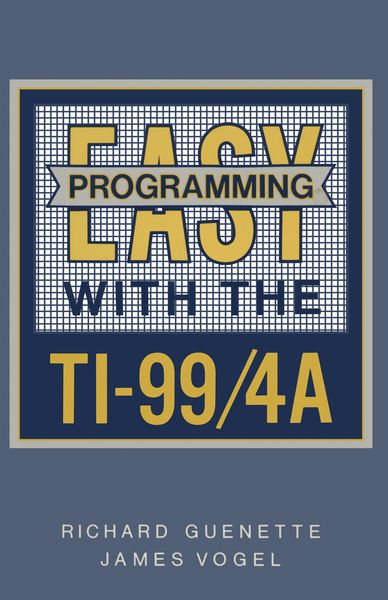 Produktbild: Easy Programming with the TI-99/4A