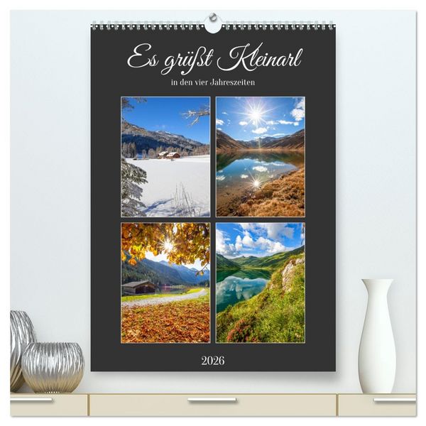 Produktbild: Es gr&uuml;&szlig;t Kleinarl (hochwertiger Premium Wandkalender 2026 DIN A2 hoch), Kunstdruck in Hochglanz
