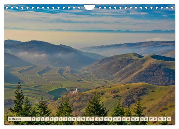 Produktbild: Landkreis Emmendingen - Streifz&uuml;ge durch den S&uuml;dwesten (Wandkalender 2026 DIN A4 quer), CALVENDO Monatskalender