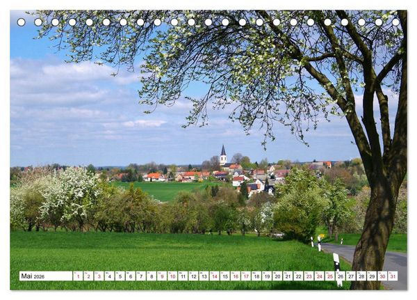 Produktbild: Colditz und Umgebung (Tischkalender 2026 DIN A5 quer), CALVENDO Monatskalender