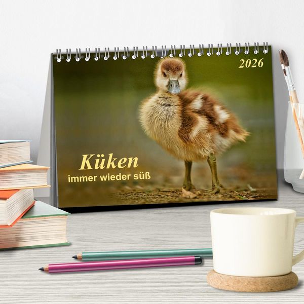 Produktbild: K&uuml;ken - immer wieder s&uuml;&szlig; (Tischkalender 2026 DIN A5 quer), CALVENDO Monatskalender