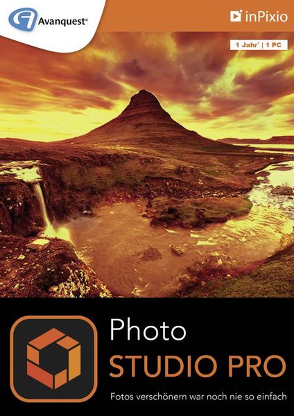 InPixio Photo Studio 11 Pro (1PC I 1 Jahr) (Code in a Box)  - Onlineshop Thalia