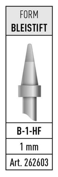 Stannol B-1-HF Lötspitze Bleistiftform Inhalt 1St.