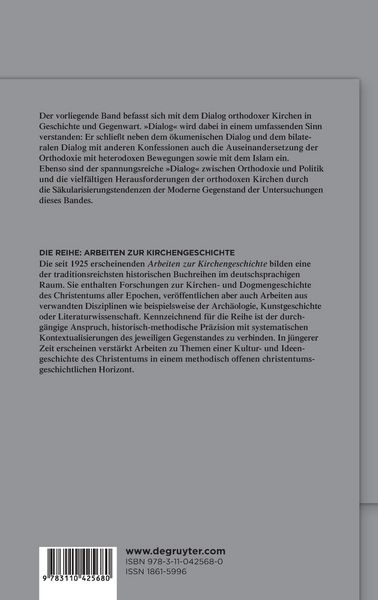 Produktbild: Orthodoxie im Dialog