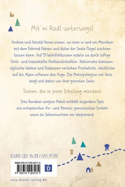 Produktbild: In und um München. Radeln für die Seele