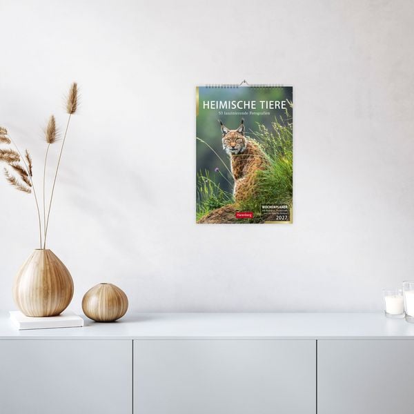 Produktbild: Heimische Tiere Wochenplaner 2027 - 53 faszinierende Fotografien