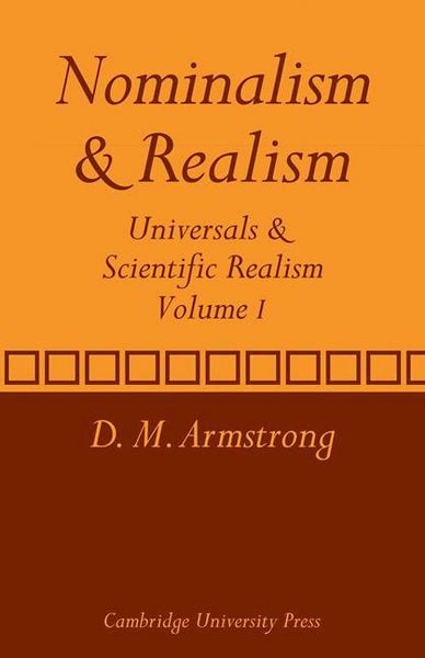Produktbild: Nominalism and Realism