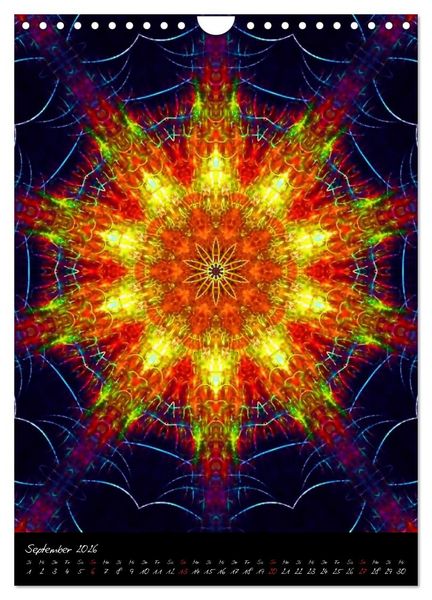 Produktbild: Mandala - Esoterik & Meditation (Wandkalender 2026 DIN A4 hoch), CALVENDO Monatskalender