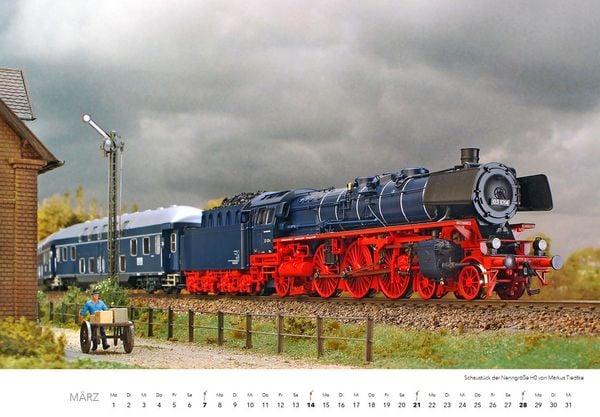 Produktbild: Traumanlagen von Modellbahnprofis Kalender 2027
