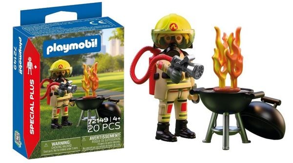 Produktbild: 72149 Feuerwehrmann mit Brandherd