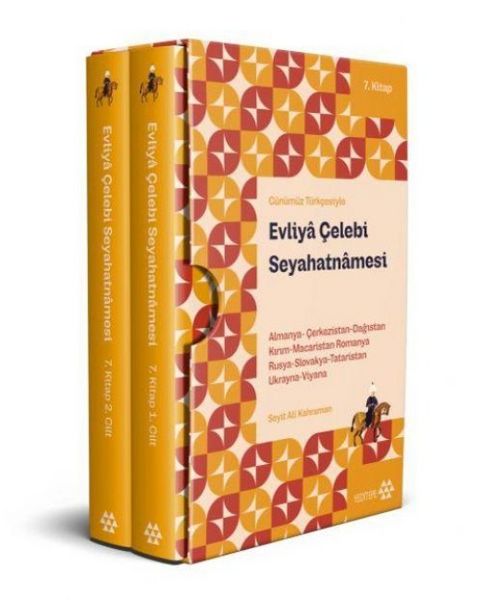 Produktbild: G&uuml;n&uuml;m&uuml;z T&uuml;rkcesiyle Evliya Celebi Seyahatnamesi 7. Kitap 2 Cilt Kutulu