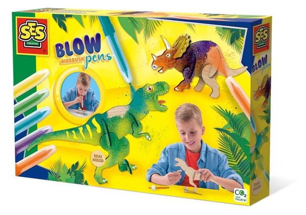 Produktbild: SES CREATIVE Airbrush Pens Blow Dinos