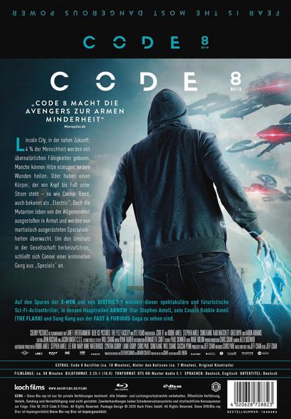 Produktbild: Code 8 (Steelbook)