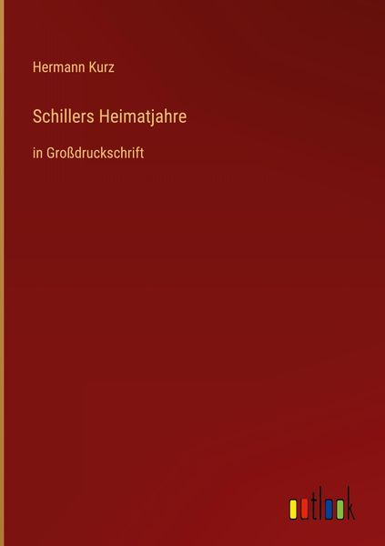Produktbild: Schillers Heimatjahre