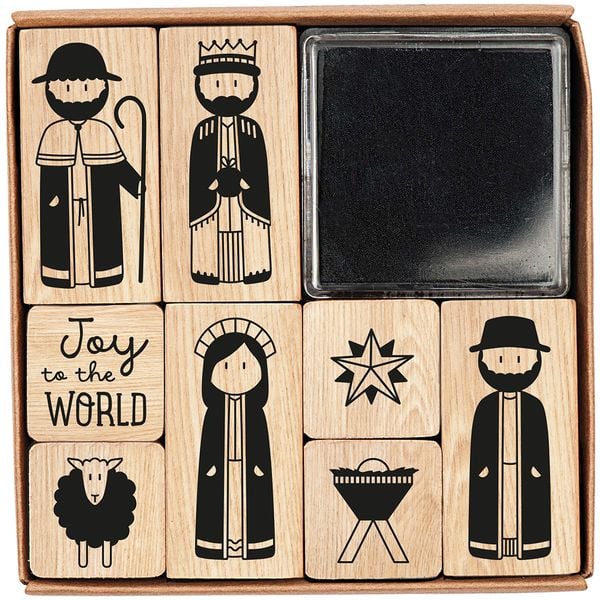 Stempel-Set Krippe, von , Brunnen Verlag GmbH, 4250222910571