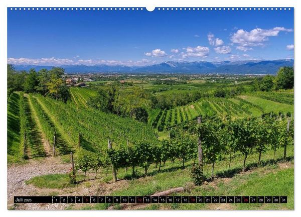 Produktbild: Friaul-Julisch Venetien - zwischen Alpen und Adria (hochwertiger Premium Wandkalender 2026 DIN A2 quer), Kunstdruck in Hochglanz
