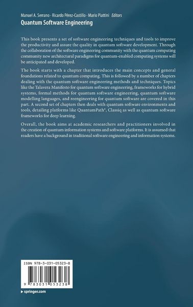Produktbild: Quantum Software Engineering