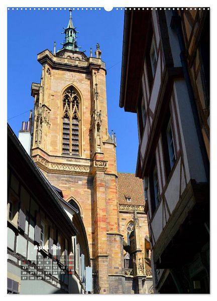 Produktbild: Colmar - Zauberhafte Stadt im Elsass (hochwertiger Premium Wandkalender 2026 DIN A2 hoch), Kunstdruck in Hochglanz