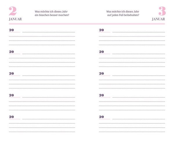 Produktbild: 5 Jahre - Mein Tagebuch mit 365 Fragen (Cherry Blossom)
